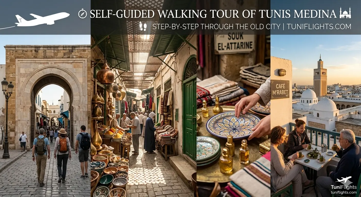 Selbstgeführte Tour durch die Medina von Tunis